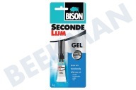 Bison 1490269  Lijm geschikt voor o.a. gel BISON -SUPER- secondenlijm geschikt voor o.a. gel