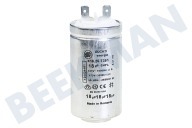 Aeg electrolux 1240344612 Wasdroger Condensator geschikt voor o.a. T66770IH3, T96695IH, EDH3887GNE 18uF geschikt voor o.a. T66770IH3, T96695IH, EDH3887GNE