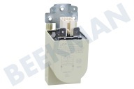 Ignis 481010807672 Droger Condensator geschikt voor o.a. TRK4850  met 4 kontakten Ontstoringsfilter geschikt voor o.a. TRK4850  met 4 kontakten