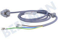 Bosch 656881, 00656881  Snoer geschikt voor o.a. WT46W363NL, WTW863I1NL Aansluitkabel geschikt voor o.a. WT46W363NL, WTW863I1NL