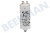 Gorenje 350366 Drogers Condensator geschikt voor o.a. WT981, DHGA901NL 8uF geschikt voor o.a. WT981, DHGA901NL