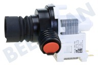 Pomp geschikt voor o.a. F65020W0P, ESF6630ROK Afvoer, Magneet, inclusief rubber tuit en terugslag klep