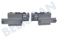 KitchenAid 690074913 Afwasmachine Rail geschikt voor o.a. GMX5997, GMX5998 Van korf, rechtsboven + linksboven geschikt voor o.a. GMX5997, GMX5998