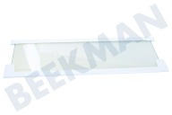 De dietrich 2064639012  Glasplaat geschikt voor o.a. SU96000, ERY1201, ERU14410 Legplaat, voorzijde geschikt voor o.a. SU96000, ERY1201, ERU14410