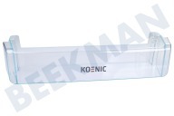 Koenic 00743512 Koelkast Flessenrek geschikt voor o.a. KCB30706, KCB34806S, CBS70200 Flessenvak in deur geschikt voor o.a. KCB30706, KCB34806S, CBS70200
