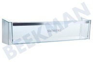 Siemens 11025150 705188, 00705188 Koelkast Flessenrek geschikt voor o.a. KI18LV51, KI20LV52, KT16LPW Transparant geschikt voor o.a. KI18LV51, KI20LV52, KT16LPW