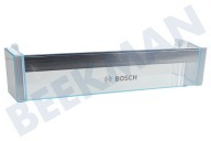 Bosch 704760, 00704760 Vrieskast Flessenrek geschikt voor o.a. KGE36AL40, KGE39AI40 Transparant 470x120x100mm geschikt voor o.a. KGE36AL40, KGE39AI40