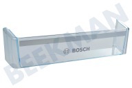 Bosch 11025160 IJskast Flessenrek geschikt voor o.a. KIL24V51, KIV34X20 Transparant geschikt voor o.a. KIL24V51, KIV34X20