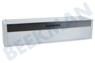 Siemens 447353, 00447353 IJskast Flessenrek geschikt voor o.a. KI18LA60, KI28SA50 Transparant 415x115x100mm geschikt voor o.a. KI18LA60, KI28SA50