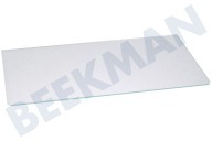 Etna 42761 Koelkast Glasplaat geschikt voor o.a. A190NV, A240VA 473x280x4mm geschikt voor o.a. A190NV, A240VA
