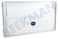 Ikea 480132102978 Vrieskast Frontpaneel geschikt voor o.a. ARC5685IS, ARC7558IX Front cover van lade, transparant geschikt voor o.a. ARC5685IS, ARC7558IX