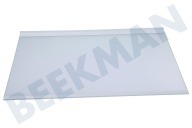 Upo 433266 Koelkast Glasplaat geschikt voor o.a. PKV4180WIT Compleet met strippen geschikt voor o.a. PKV4180WIT