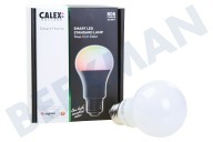 Calex 421792  Ledlamp geschikt voor o.a. E27 A60 8,5W 2700K + RGB LED Zigbee Standaard lamp geschikt voor o.a. E27 A60 8,5W 2700K + RGB