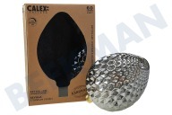 Calex  425984 Calex Sevilla Led lamp 4W E27 Titanium dimbaar geschikt voor o.a. E27, 4W, 60 lumen, 2100K, dimbaar