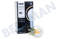 Calex 429020  Smart LED Filament Clear Kogellamp P45 E27 Dimbaar geschikt voor o.a. 220-240V, 4,5W, 450lm, 1800-3000K