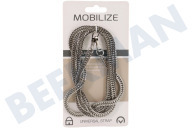 Mobilize 26931  Smartphone Strap Zilver geschikt voor o.a. Smartphone, Tas, Universeel
