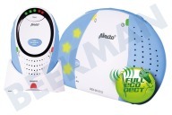 Alecto A003465 DBX-85 ECO  Babyfoon geschikt voor o.a. Storingsvrij, ECO mode, Max. 300m bereik DBX-85 ECO Digitale DECT babyfoon geschikt voor o.a. Storingsvrij, ECO mode, Max. 300m bereik