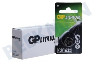 GP GPCR1632STD030C1  CR1632 Lithium CR1632 geschikt voor o.a. DL1632 Lithium