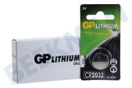 GP 0602032C1  CR2032 Lithium CR2032 geschikt voor o.a. DL2032 Lithium