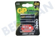 GP GP15LF562C4  Lithium Pro AA Batterij, 1,5V, 4 stuks geschikt voor o.a. 1,5V
