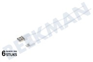 Apple GNG125  USB Kabel geschikt voor o.a. Apple 8-pin Lightning connector Apple Lightning, Wit, 200cm geschikt voor o.a. Apple 8-pin Lightning connector