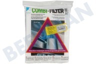 Filtech HC44CG50AA Dampafzuiger Filter geschikt voor o.a. combi-filter koolstof -zwart- dik geschikt voor o.a. combi-filter