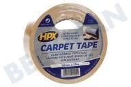 HPX CT5025 Carpet tape Dubbelzijdig 50mm x 25m geschikt voor o.a. Bevestigingstape, 50mm x 25 meter