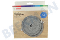 Bosch 17008155 Stofzuiger Microvezel Dweilpad geschikt voor o.a. BCS71HYG1, BKS71HYG3