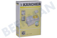 Karcher 69043290 Stofzuiger 6.904-329.0 Stofzuigerzakken Vlies geschikt voor o.a. VC 6000 - VC 6999