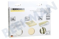 Karcher 28631710 2.863-171.0 Microvezel  Doekenset Badkamer geschikt voor o.a. Voor alle Karcher stoomreinigers (m.u.v. SC952)