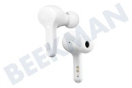 JVC HAA7TWNU Hoofdtelefoon HA-A7T-WN True Wireless Headphones, White geschikt voor o.a. IPX4 Water bestendig