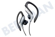 JVC HAEB75SNU  HA-EB75-SN-U Adjustable Clip Sport Headphones geschikt voor o.a. Sport, fitness