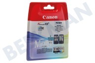 Canon CANBPG510P PG 510 + CL 511 Canon printer Inktcartridge geschikt voor o.a. Pixma iP2700,Pixma iP2702 PG 510 CL 511 Multipack Black Color geschikt voor o.a. Pixma iP2700,Pixma iP2702