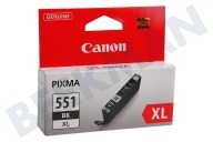 Canon 6443B001  Inktcartridge geschikt voor o.a. Pixma MX925, MG5450 CLI 551 BK XL Black geschikt voor o.a. Pixma MX925, MG5450