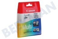 Canon CANBP540P  Inktcartridge geschikt voor o.a. Pixma MG2150, MG3150, MX375 PG 540 Black CL 541 Color Multipack geschikt voor o.a. Pixma MG2150, MG3150, MX375