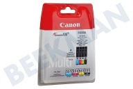 Canon CANBC551MP  Inktcartridge geschikt voor o.a. Pixma MX925, MG5450 CLI 551 BK/C/M/Y multipack geschikt voor o.a. Pixma MX925, MG5450