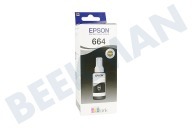 Epson EPST664140 Epson printer T6641 Epson Ecotank T6641 BK geschikt voor o.a. L300, L355, L555, ET2650