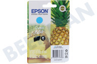 Epson EPST10G240 Epson printer C13T10G24010 Epson 604 Cyan geschikt voor o.a. XP2200, 3200, 4200, WF2910