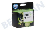 HP Hewlett-Packard HP-CH563EE HP 301 XL Black HP printer Inktcartridge geschikt voor o.a. Deskjet 1050,2050 No. 301 XL Black geschikt voor o.a. Deskjet 1050,2050