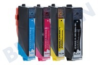 HP364XL Multipack Inktcartridge geschikt voor o.a. Photosmart C5380, C6380 No. 364 XL 4-pack BK/C/M/Y Multipack
