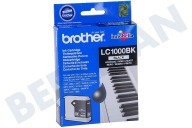 Brother LC1000BK Brother printer Inktcartridge geschikt voor o.a. DCP130C, DCP330C LC 1000 Black geschikt voor o.a. DCP130C, DCP330C