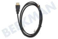 Easyfiks  HDMI-Micro HDMI Kabel High Speed + Ethernet, 1.5 Meter geschikt voor o.a. 1.5 Meter, High Speed met Ethernet