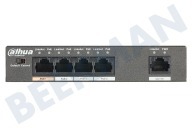 Dahua PFS3005-4ET-60 PoE  Switch 4 poorten geschikt voor o.a. POE (power over ethernet)