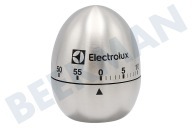 Electrolux 9029792364  Wekker geschikt voor o.a. Gesatineerd metaal Klok 60min. geschikt voor o.a. Gesatineerd metaal