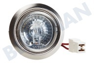 Faure 4055132445 Wasemkap Lamp geschikt voor o.a. X69263, X76263, EFF80550 Verlichting compleet geschikt voor o.a. X69263, X76263, EFF80550