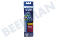 Braun 8006540893760  Oral-B Floss Action Opzetborstels 4 Stuks geschikt voor o.a. Oral-B tandenborstels