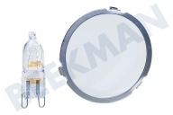Bosch 629023, 00629023 Dampafzuiger Reparatieset halogeenspot geschikt voor o.a. LC76BB530, DWW09D650, LC64BA522