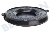 Atag 724100 ACC926  Filter geschikt voor o.a. ACC926, WO6111ACUU Koolstof rond 23,5cm geschikt voor o.a. ACC926, WO6111ACUU
