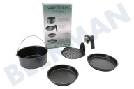 Montana CA399400  Master Air Fryer Ceramic Accessoires geschikt voor o.a. MF-399, MF-400