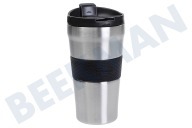 DeLonghi AS00003192 Koffiezetapparaat DLSC073 Travel Mug geschikt voor o.a. 470ml kouden en warme dranken